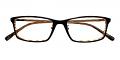 Marina Cheap Eyeglasses Black Orange