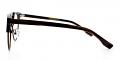 Evan Prescription Eyeglasses Black Brown