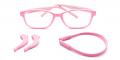 Samantha Cheap Kids Prescription Glasses Pink 