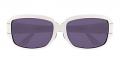 Alameda Discount Prescription Sunglasses White 