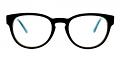 Auberry Cheap Eyeglasses Black Blue