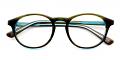 Ellie Cheap Eyeglasses Green Blue