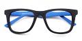 Nathan Cheap Eyeglasses Black Blue