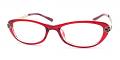 Peyton Prescription Eyeglasses Red