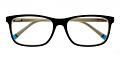 Alhambra Cheap Eyeglasses White Blue 