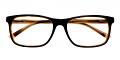 Alhambra Eyeglasses Brown Demi 