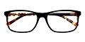 Alhambra Eyeglasses Black Demi 