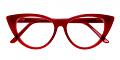 Catalina Eyeglasses Red