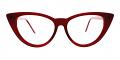 Catalina Cheap Eyeglasses Red
