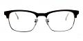 Groveland Cheap Eyeglasses Black White 