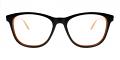 Pacoima Cheap Eyeglasses Brown Orange