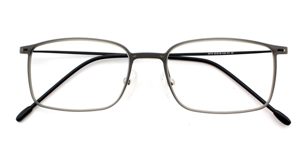 Kevin Prescription Eyeglasses Grey Kevin Prescription Eyeglasses Grey