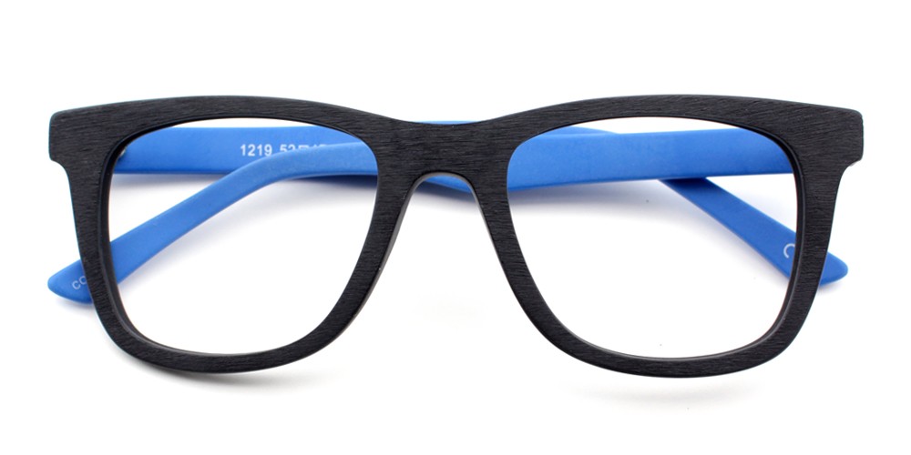 Nathan Eyeglasses Black Blue Nathan Eyeglasses Black Blue