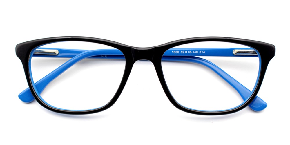 Harper Eyeglasses Black Blue Harper Eyeglasses Black Blue