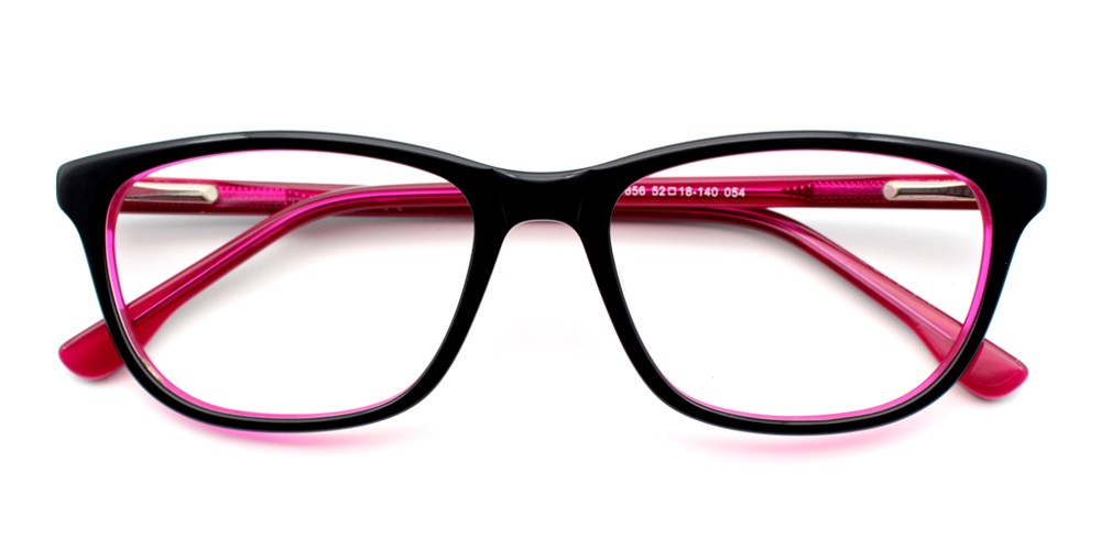 Harper Eyeglasses Black Red Harper Eyeglasses Black Red