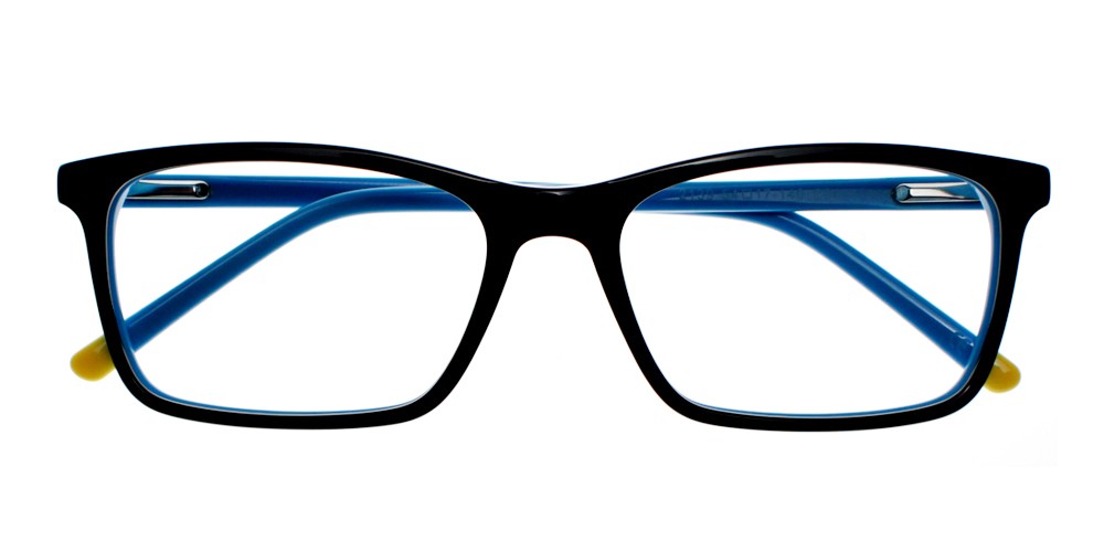 Tiburon Eyeglasses Black Blue Tiburon Eyeglasses Black Blue