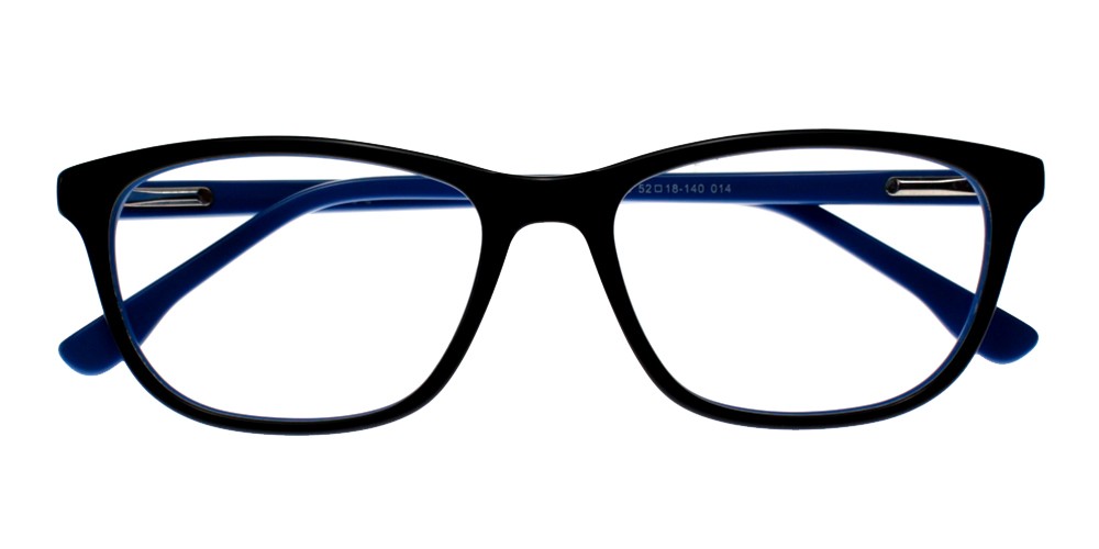 Escondido Eyeglasses Black Blue Escondido Eyeglasses Black Blue