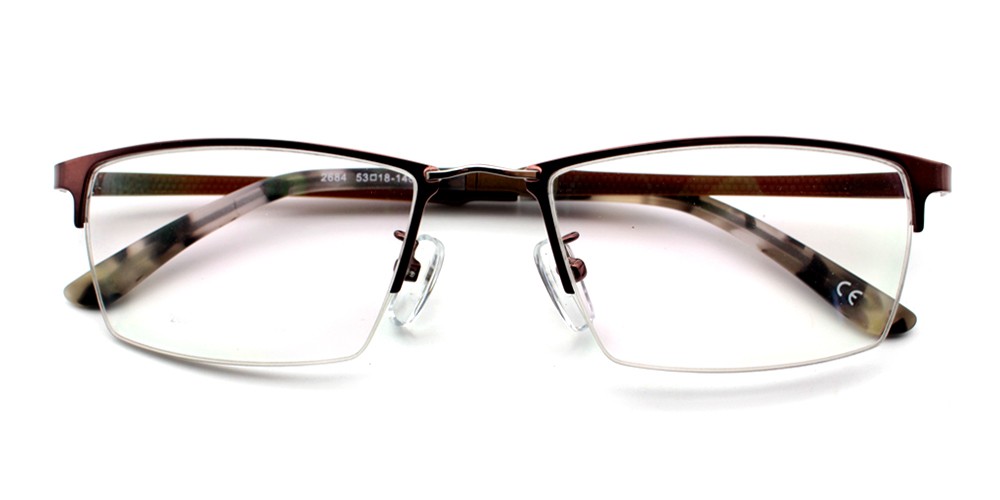 Walid Eyeglasses Brown Walid Eyeglasses Brown
