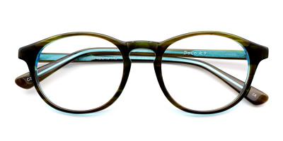 Ellie Eyeglasses Green Blue Ellie Eyeglasses Green Blue
