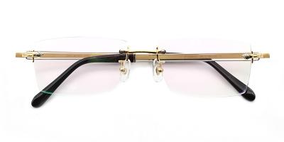 Lucas Eyeglasses Gold Lucas Eyeglasses Gold