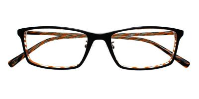 Marina Eyeglasses Black Orange Marina Eyeglasses Black Orange