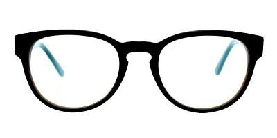 Auberry Eyeglasses Black Blue Auberry Eyeglasses Black Blue