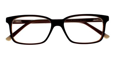 Benicia Eyeglasses Brown Black Benicia Eyeglasses Brown Black