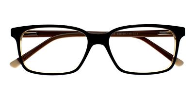 Benicia Eyeglasses Yellow Black Benicia Eyeglasses Yellow Black