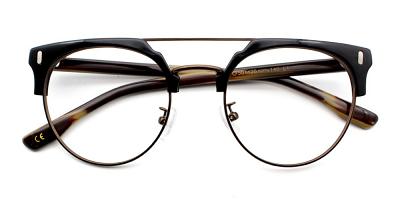 Evan Eyeglasses Black Brown Evan Eyeglasses Black Brown