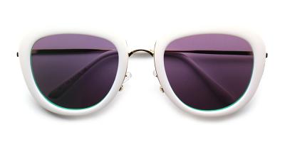 Emily Rx Sunglasses White Emily Rx Sunglasses White